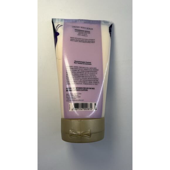 Bath and Body Works Butterfly Creamy Body Scrub 8oz Skincare Bodycare Salon NEW - Picture 2 of 2